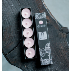 TL Candles sojas vaska tējas sveču komplekts ar rožu un medus aromātu, 5gb.